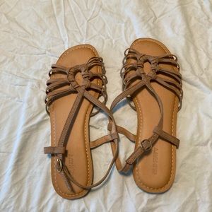 Brown sandals